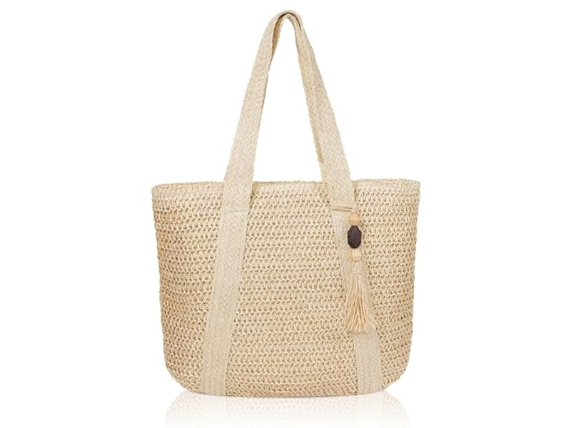 Bolsa Grande de Palha com Franja Verão Bolsa Tote de Luxo para Meninas Fabricantes