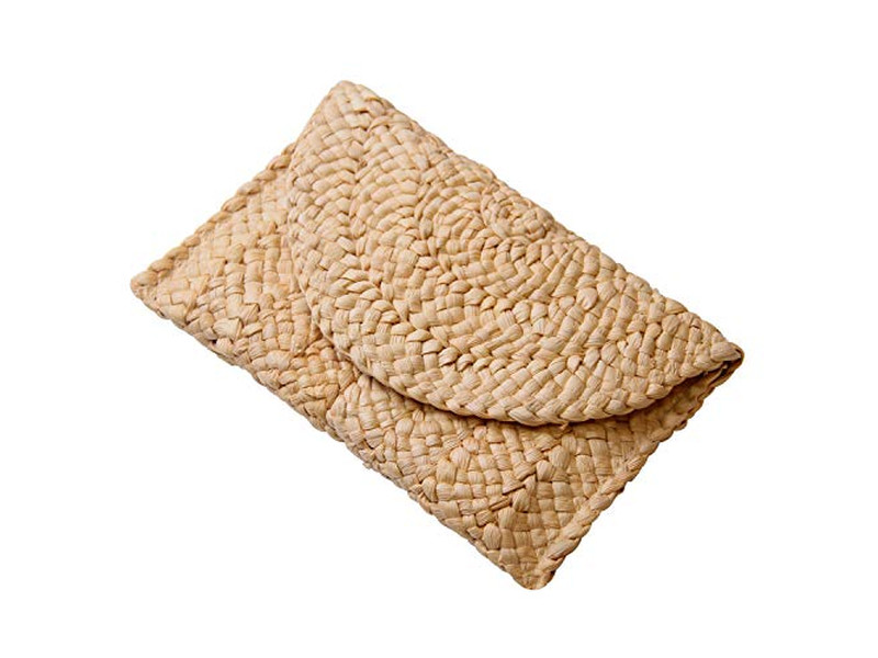 Bolsas Grandes de Palha de Corda Cinza Rede Senhora Arroz Cadeia Fina Praia Melhor Trança