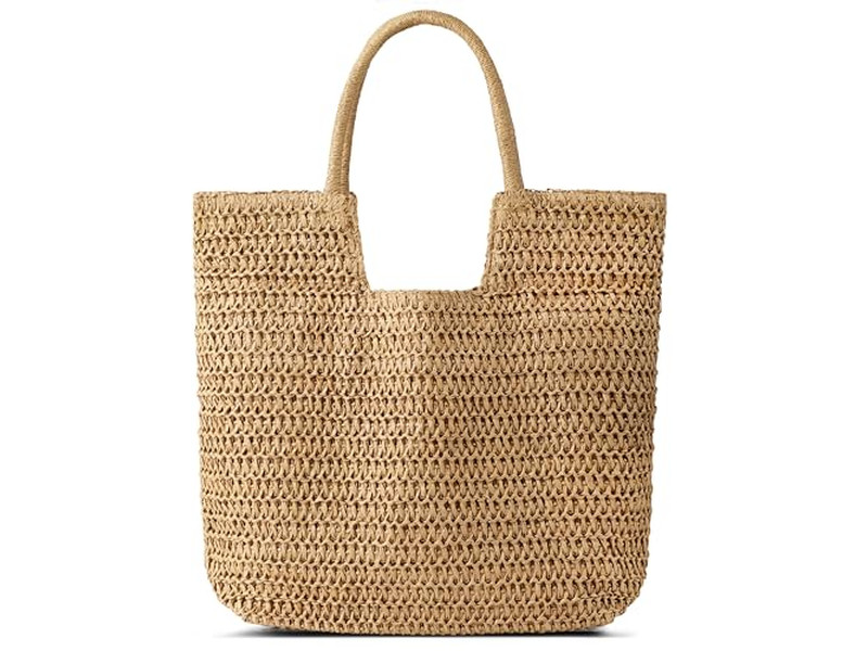 Bolsa de Palha Estrela Dura Tote Embreagens Bolsas Hobo Tricô Nó Lua Bebê 2025